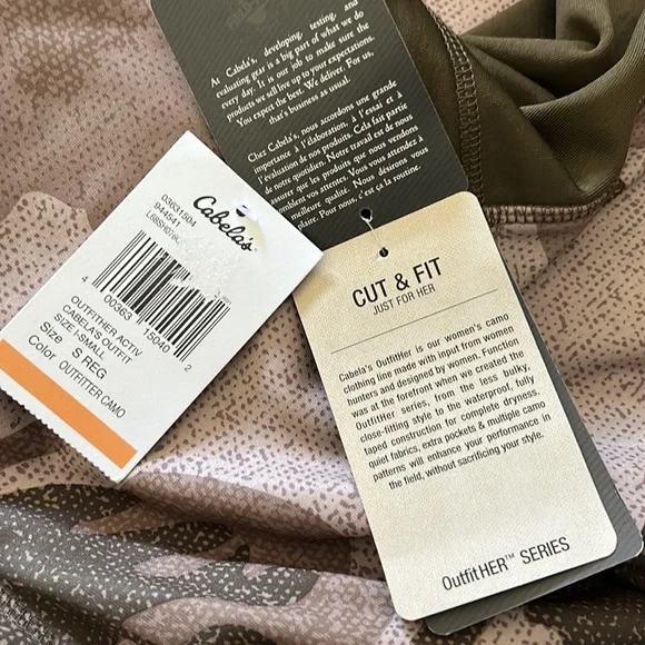 NWT Cabelas Outfit Her camo top - Picture 6 of 10